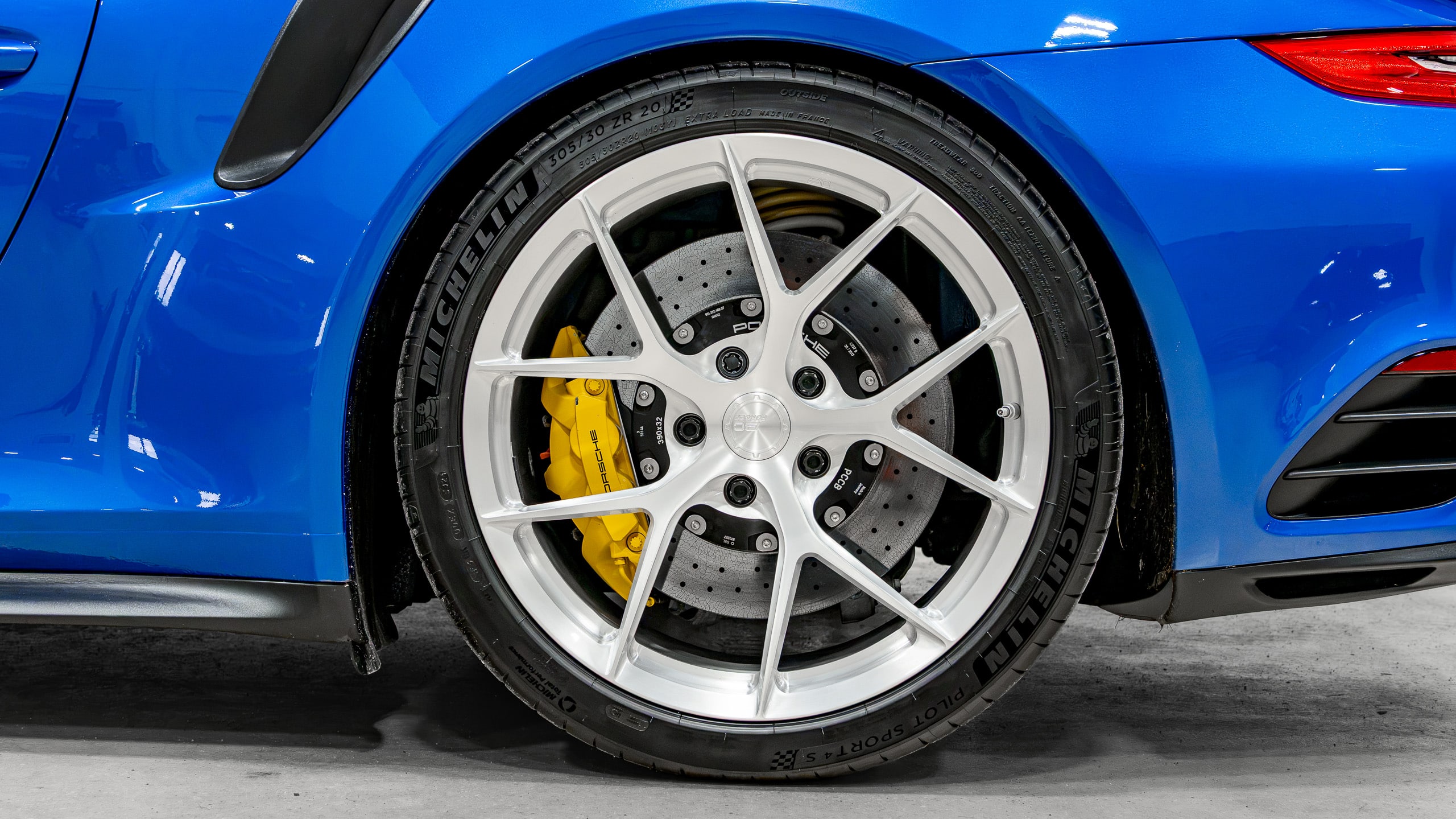 2017 Porsche 911 TURBO S 991.2 Only 38k Miles-Rare Sapphire Blue Metallic-Full Body PPF-Nicely Modified-700+HP full