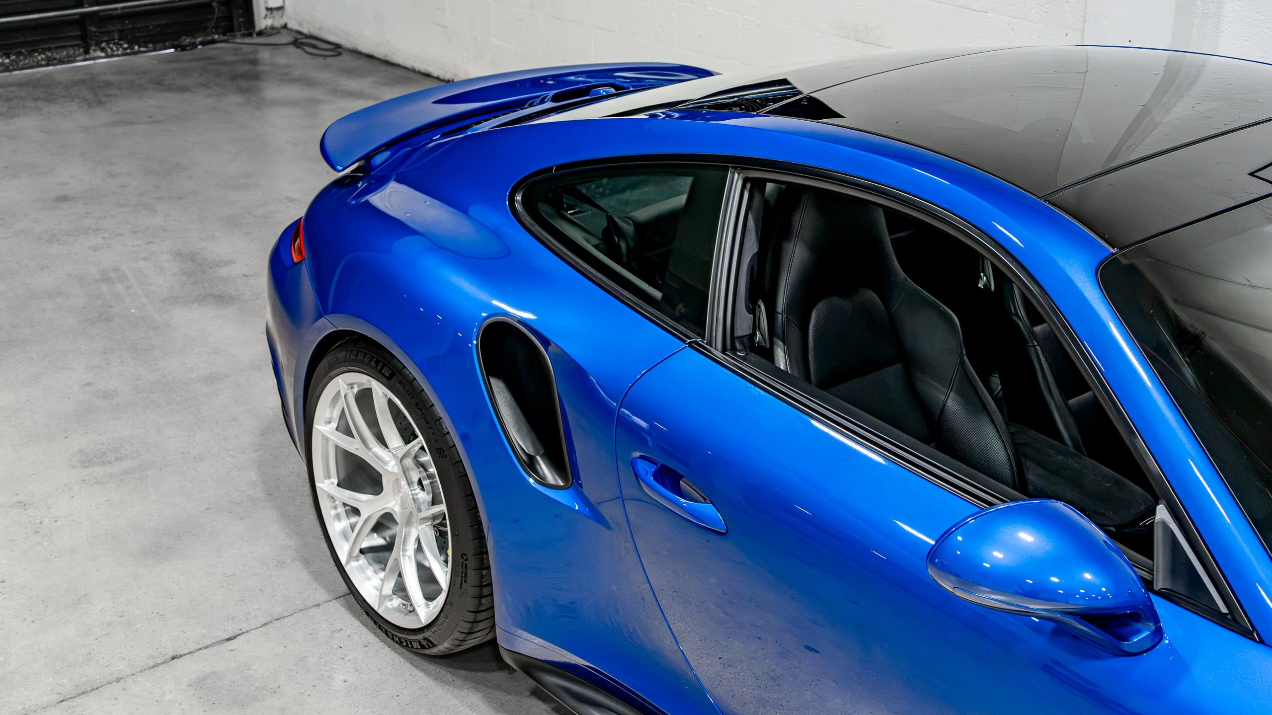 2017 Porsche 911 TURBO S 991.2 Only 38k Miles-Rare Sapphire Blue Metallic-Full Body PPF-Nicely Modified-700+HP full