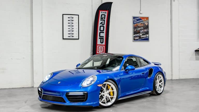 2017 Porsche 911 TURBO S 991.2 Only 38k Miles-Rare Sapphire Blue Metallic-Full Body PPF-Nicely Modified-700+HP