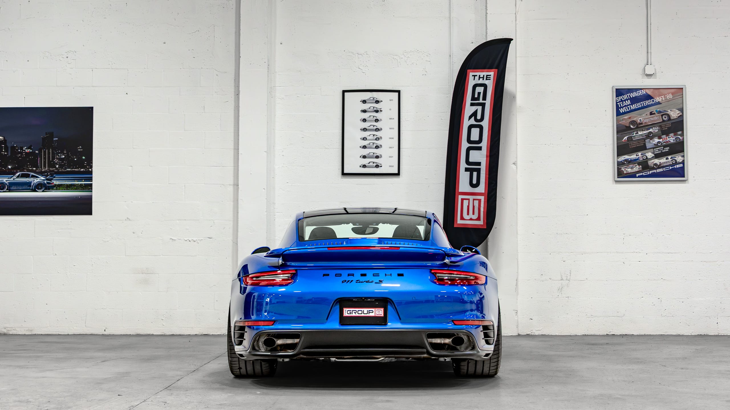 2017 Porsche 911 TURBO S 991.2 Only 38k Miles-Rare Sapphire Blue Metallic-Full Body PPF-Nicely Modified-700+HP full