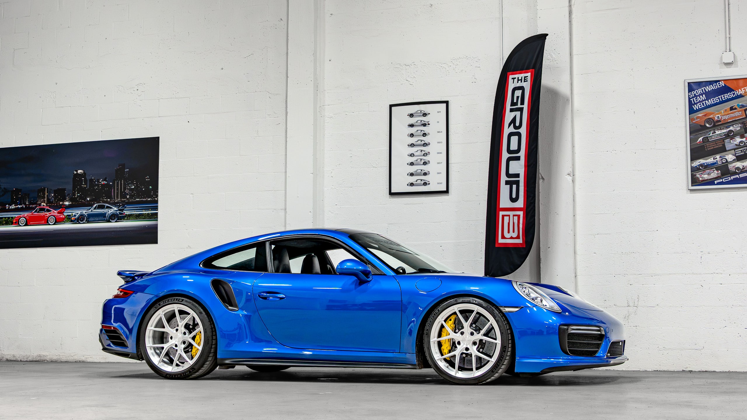 2017 Porsche 911 TURBO S 991.2 Only 38k Miles-Rare Sapphire Blue Metallic-Full Body PPF-Nicely Modified-700+HP full