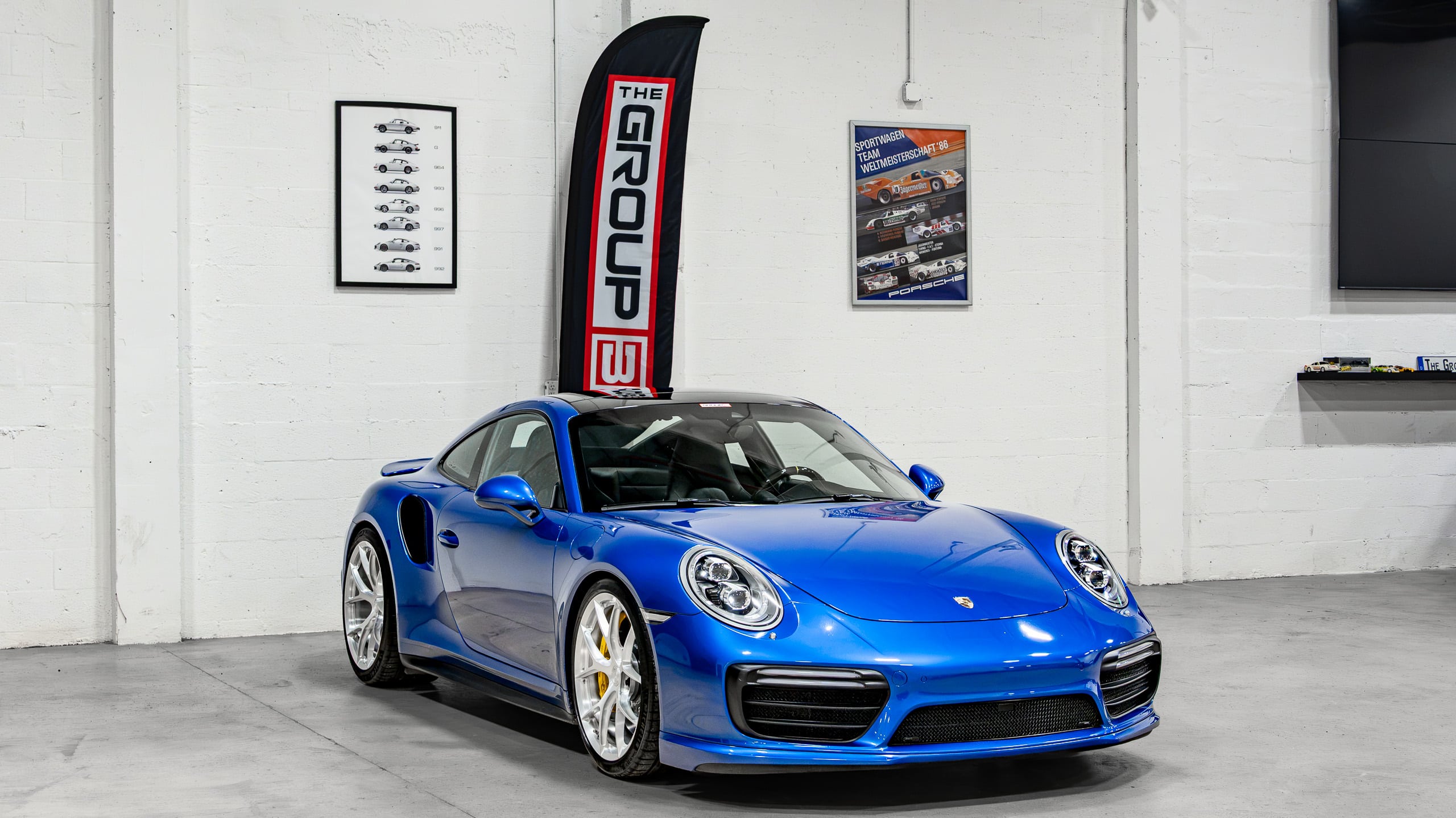2017 Porsche 911 TURBO S 991.2 Only 38k Miles-Rare Sapphire Blue Metallic-Full Body PPF-Nicely Modified-700+HP full