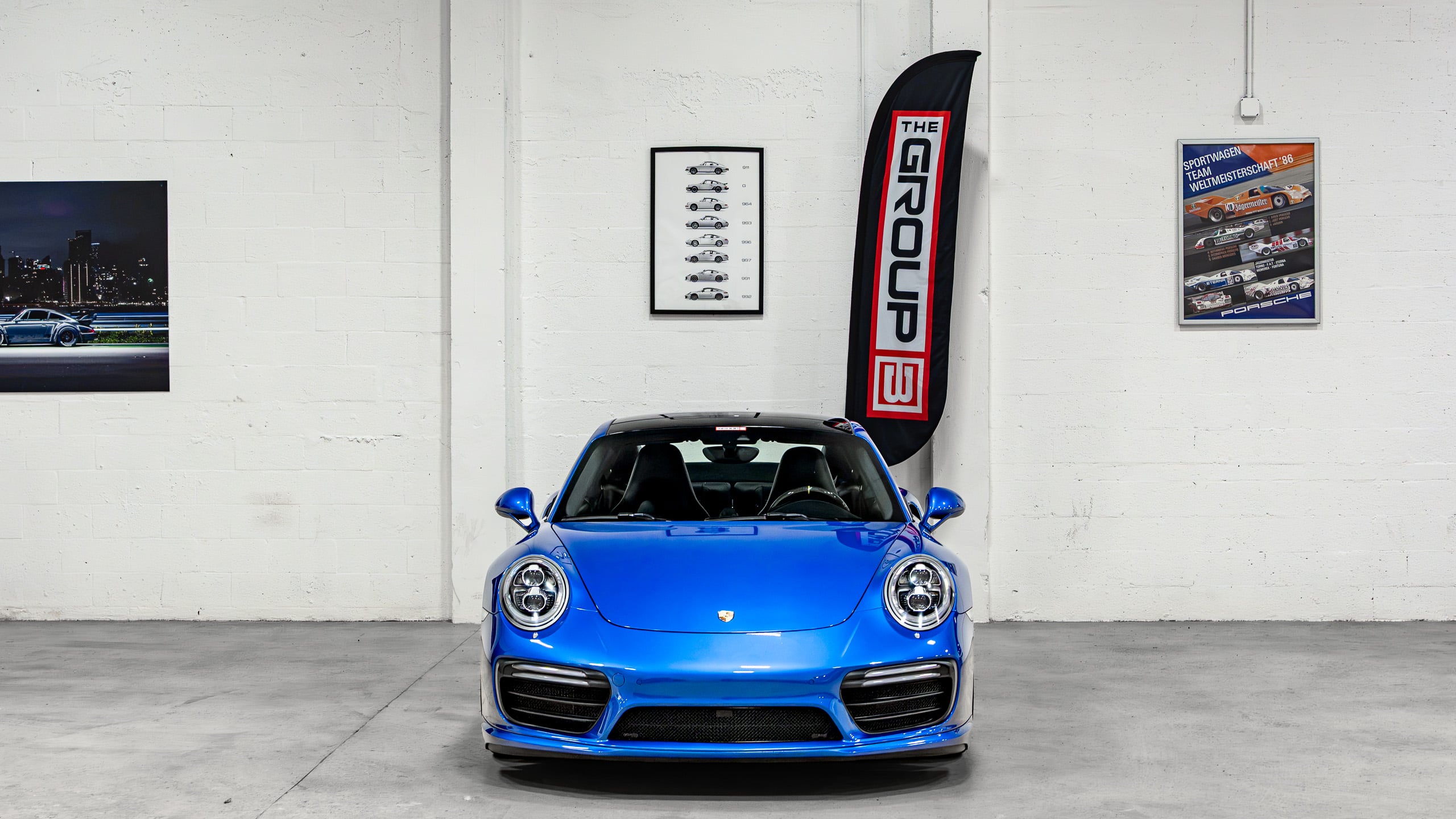 2017 Porsche 911 TURBO S 991.2 Only 38k Miles-Rare Sapphire Blue Metallic-Full Body PPF-Nicely Modified-700+HP full